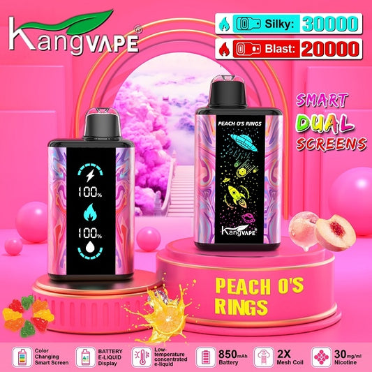 KANGVAPE 30K PEACH O'S RINGS