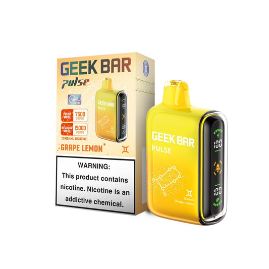 GEEK BAR PULSE GRAPE LEMON