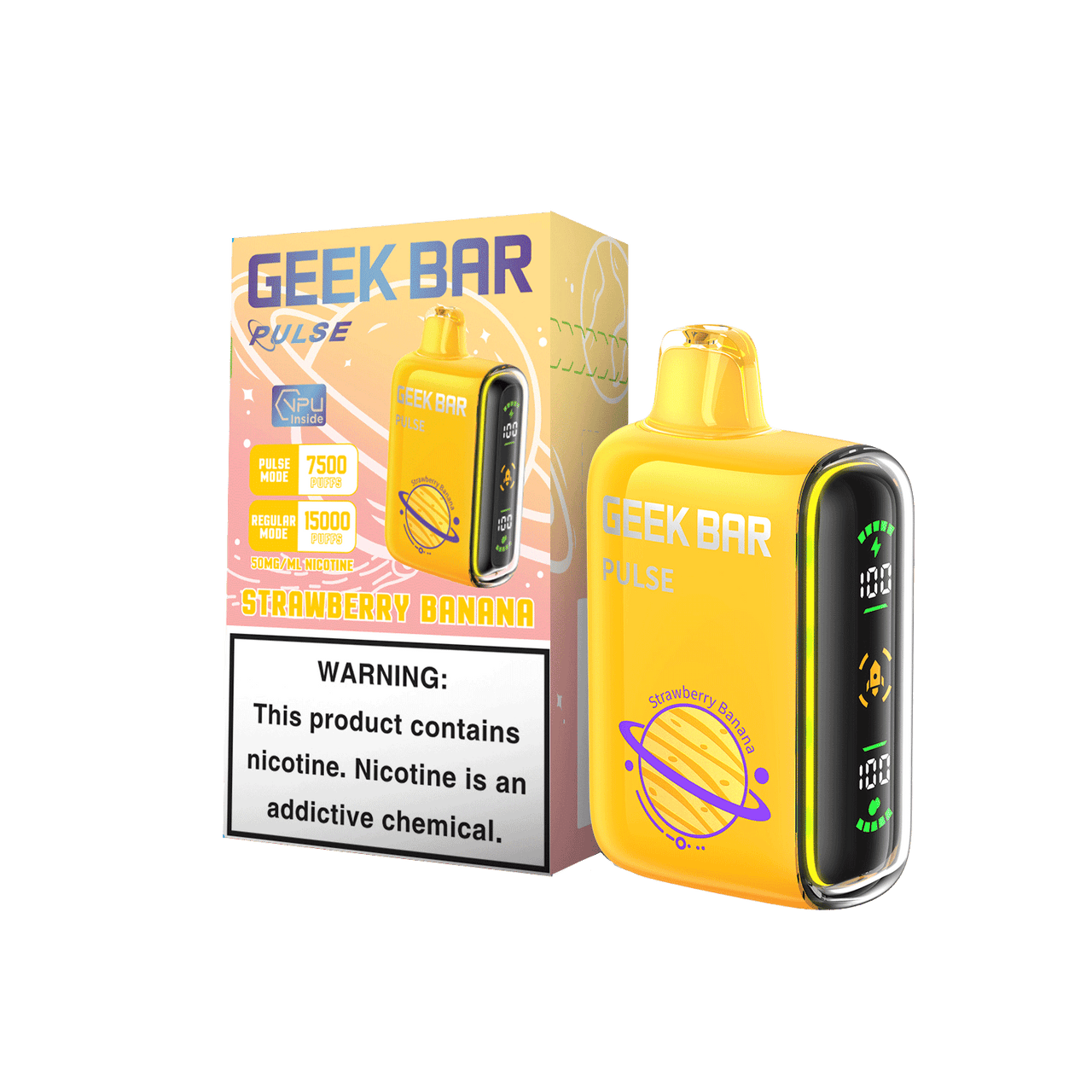 GEEK BAR PULSE STRAWBERRY BANANA