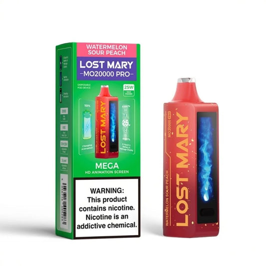 LOST MARY MO20000 PRO WATERMELON SOUR PEACH