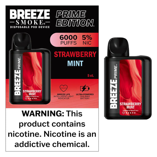 BREEZE PRIME STRAWBERRY MINT